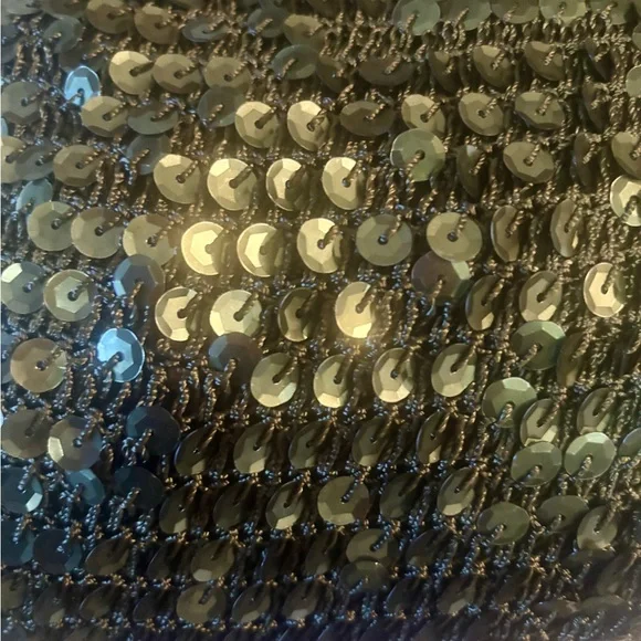 Vintage Crocheted Sequin Hobo/Crossbody Bag - Picture 4 of 9